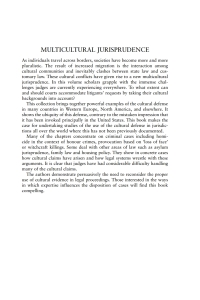 Titelbild: Multicultural Jurisprudence 1st edition 9781841138961