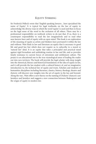 Cover image: Equity Stirring 1st edition 9781849463553