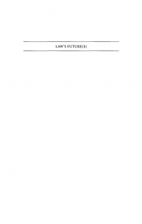 Cover image: Law's Future(s) 1st edition 9781841131009