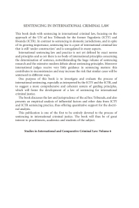 Titelbild: Sentencing in International Criminal Law 1st edition 9781849461160