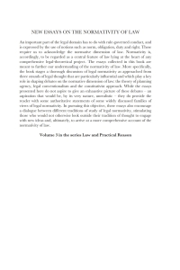 Immagine di copertina: New Essays on the Normativity of Law 1st edition 9781849462389