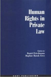Imagen de portada: Human Rights in Private Law 1st edition 9781841132549
