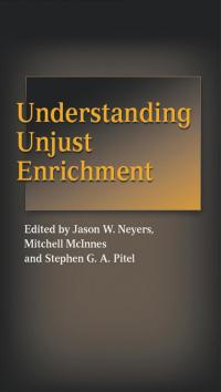 Imagen de portada: Understanding Unjust Enrichment 1st edition 9781841134239