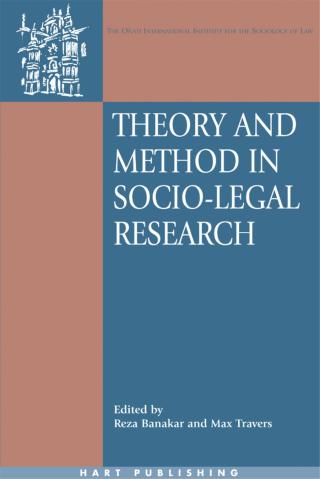 Cover image: Theory and Method in Socio-Legal Research 1st edition 9781841136264