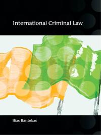 Cover image: International Criminal Law 1st edition 9781849460453