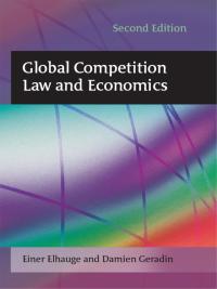 Cover image: Global Competition Law and Economics 2nd edition 9781849460446