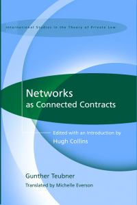 Cover image: Networks as Connected Contracts 1st edition 9781849461740