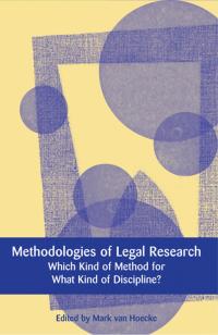 Cover image: Methodologies of Legal Research 1st edition 9781849464994