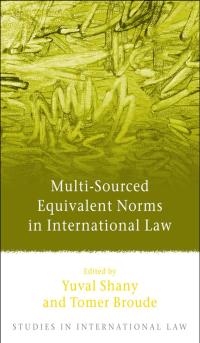 Imagen de portada: Multi-Sourced Equivalent Norms in International Law 1st edition 9781849461450