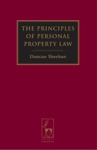 Titelbild: The Principles of Personal Property Law 1st edition 9781841133164