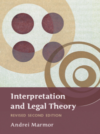 Cover image: Interpretation and Legal Theory 1st edition 9781841134246