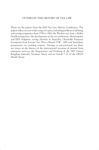 صورة الغلاف: Studies in the History of Tax Law, Volume 5 1st edition 9781849462242