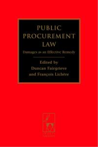 صورة الغلاف: Public Procurement Law 1st edition 9781849462174