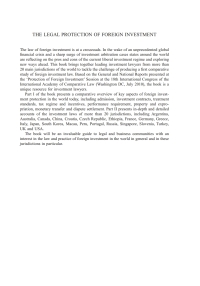 صورة الغلاف: The Legal Protection of Foreign Investment 1st edition 9781841138848