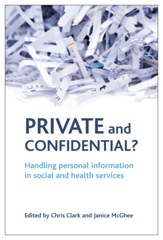 Imagen de portada: Private and confidential? 1st edition 9781861349064