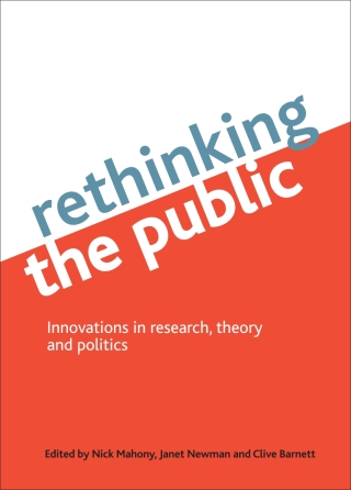 Imagen de portada: Rethinking the public 1st edition 9781847424167