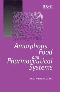表紙画像: Amorphous Food and Pharmaceutical Systems 1st edition 9780854048663