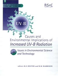 Imagen de portada: Causes and Environmental Implications of Increased UV-B Radiation 1st edition 9780854042654