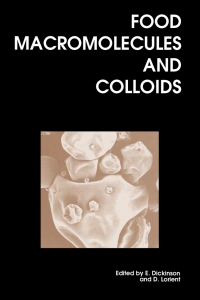 表紙画像: Food Macromolecules and Colloids 1st edition 9780854047000