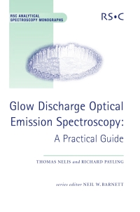 Cover image: Glow Discharge Optical Emission Spectroscopy 1st edition 9780854045211