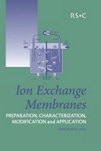 Cover image: Ion Exchange Membranes 1st edition 9780854045907