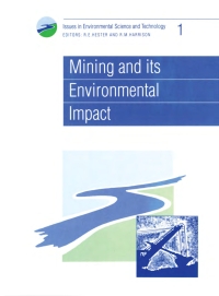 表紙画像: Mining and its Environmental Impact 1st edition 9780854042005