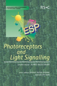 Cover image: Photoreceptors and Light Signalling 1st edition 9780854043118