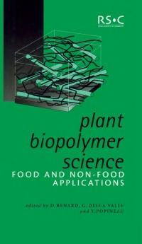 Imagen de portada: Plant Biopolymer Science 1st edition 9780854048564