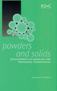 Cover image: Powders and Solids 1st edition 9780854048014