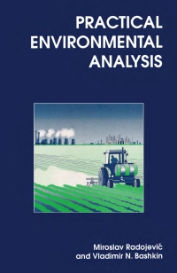 صورة الغلاف: Practical Environmental Analysis 1st edition 9780854045945