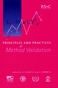 Immagine di copertina: Principles and Practices of Method Validation 1st edition 9780854047833