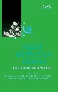 表紙画像: Rapid Detection Assays for Food and Water 1st edition 9780854047796