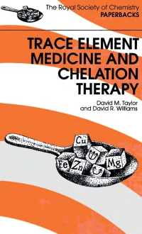 Cover image: Trace Elements Medicine and Chelation Therapy 1st edition 9780854045037