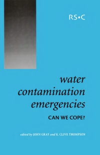 Immagine di copertina: Water Contamination Emergencies 1st edition 9780854046287