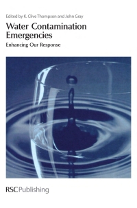 Immagine di copertina: Water Contamination Emergencies 1st edition 9780854046584