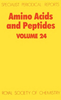 Titelbild: Amino Acids and Peptides 1st edition 9780851862248