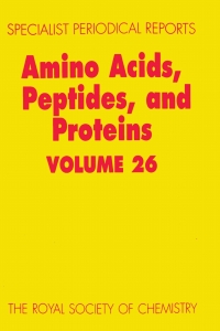 Imagen de portada: Amino Acids, Peptides and Proteins 1st edition 9780854042029