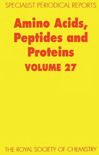 Cover image: Amino Acids, Peptides and Proteins 1st edition 9780854042074