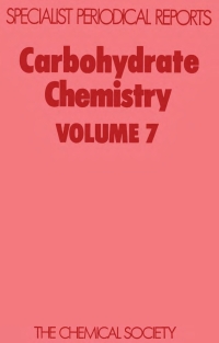 Imagen de portada: Carbohydrate Chemistry 1st edition 9780851860626