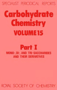 Cover image: Carbohydrate Chemistry 1st edition 9780851861425