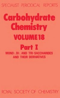 Imagen de portada: Carbohydrate Chemistry 1st edition 9780851862026
