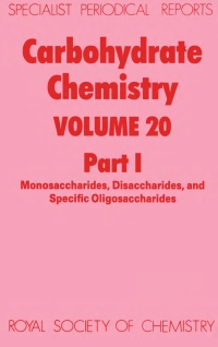 Imagen de portada: Carbohydrate Chemistry 1st edition 9780851862422