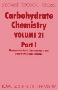 Cover image: Carbohydrate Chemistry 1st edition 9780851862323