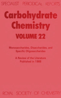 Imagen de portada: Carbohydrate Chemistry 1st edition 9780851862125