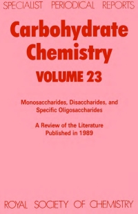 Cover image: Carbohydrate Chemistry 1st edition 9780851861722