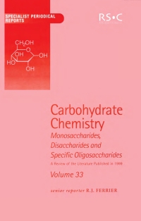 Imagen de portada: Carbohydrate Chemistry 1st edition 9780854042333