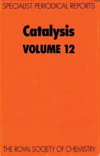 Cover image: Catalysis 1st edition 9780854042043