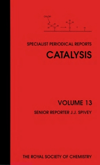 Cover image: Catalysis 1st edition 9780854042098