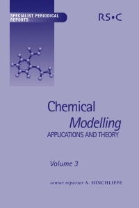 Imagen de portada: Chemical Modelling 1st edition 9780854042647