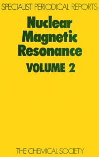 Cover image: Nuclear Magnetic Resonance 1st edition 9780851862620